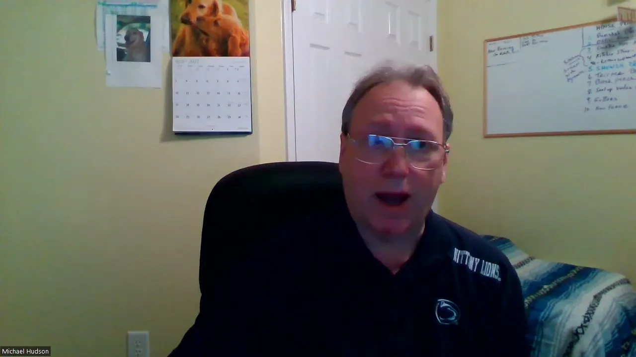 Still from the video testimonial: Mike Hudson describes his Severe Pain Relief